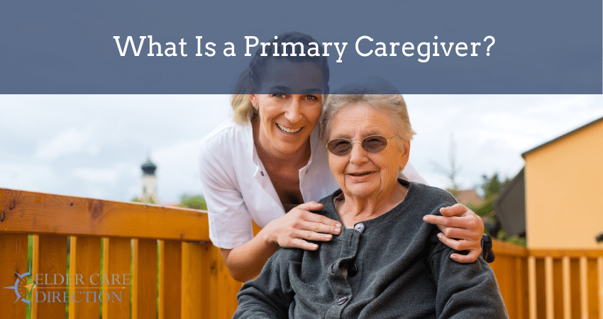 What S A Primary Caregiver